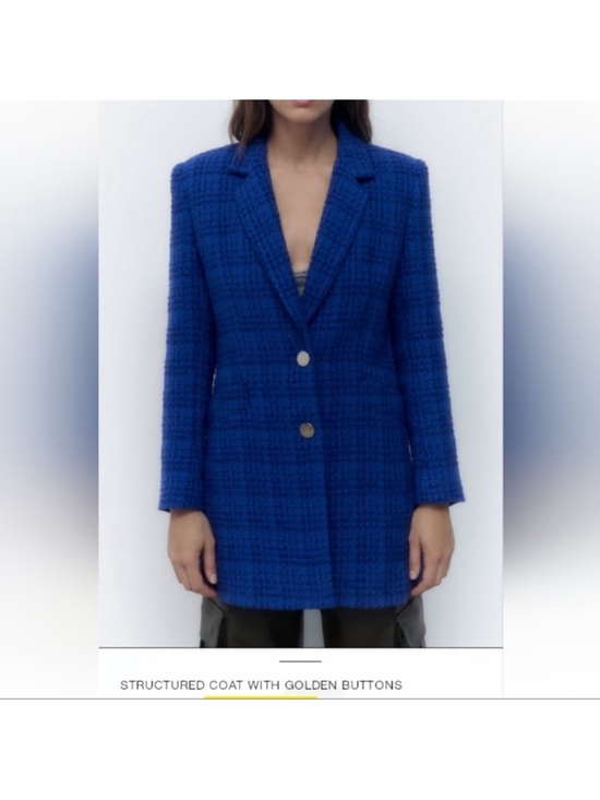 Zara Jackets & Blazers - Zara long structured coat